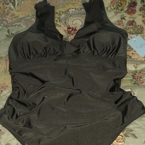 Cupshe Other - NWT Swimsuit. Dark Olive Green. Size L CUPSHE